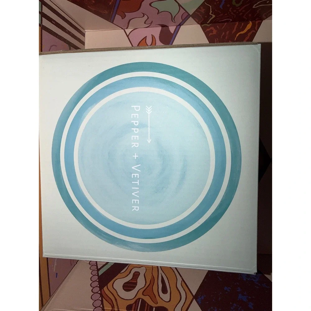 Pepper + Vetiver Nesting Bowls Set 3 Watercolor Ombre